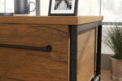 Iron Foundry Pedestal Desk 17 Iron Foundry Pedestal Desk -Office Furniture Store iron foundry pedestal desk 4