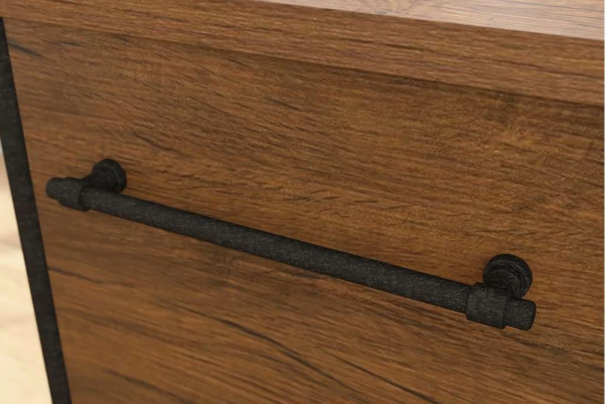 Iron Foundry Pedestal Desk 8 Iron Foundry Pedestal Desk - Image 6