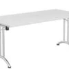 Avon White Folding Rectangular Table -Office Furniture Store lee plumpton folding table 1