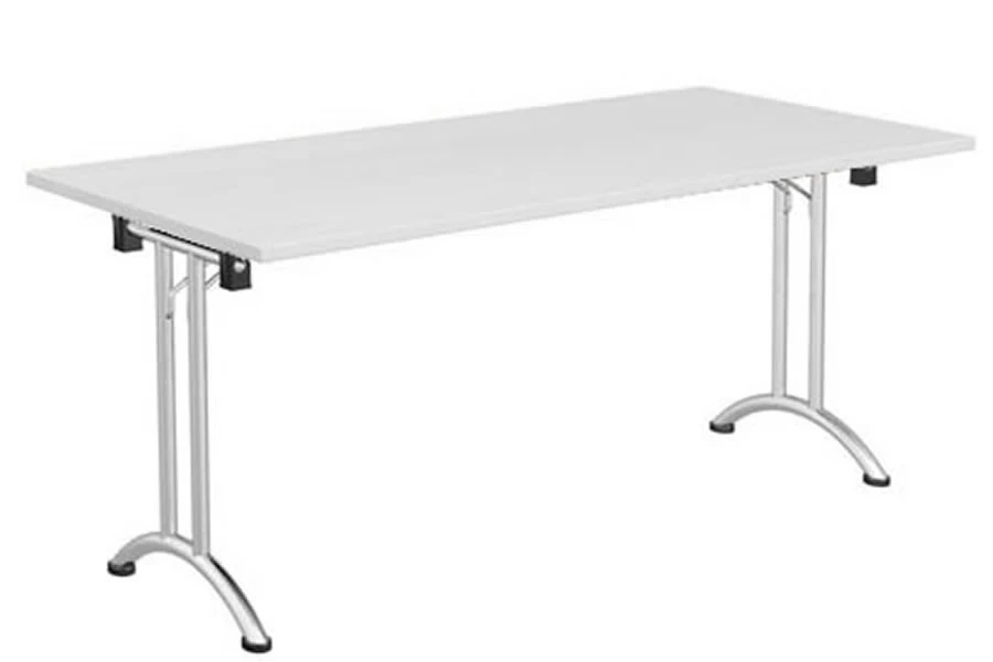 Avon White Folding Rectangular Table 3 Avon White Folding Rectangular Table