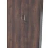 Harmony Walnut Two Door Locking Cupboard -Office Furniture Store lee plumpton harmony tall cupboard