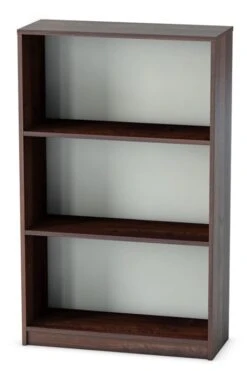 Harmony Walnut Office Bookcase -Office Furniture Store lee plumpton ssbc12s2