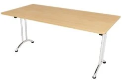 Thames Folding Rectangular Table -Office Furniture Store lee plumpton thames folding beech table 1