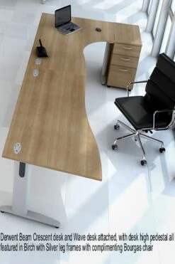 Universal Desk High Pedestal -Office Furniture Store leg 3