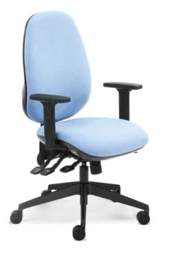 Posture Plus Operator Chair -Office Furniture Store light blue 1