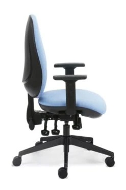 Posture Plus Operator Chair -Office Furniture Store light blue 2