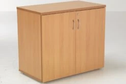 Kestral Desk High Cupboard -Office Furniture Store lite745wdwh front
