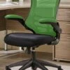 Luna Two Tone Mesh Office Chair -Office Furniture Store luna green