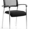Stackable Chrome Meeting Chair -Office Furniture Store melbourne 10