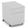 Cloud Grey Mobile Pedestal 2 Drawers 1 Cloud Grey Mobile Pedestal 2 Drawers -Office Furniture Store mobile pedestal 2 drawer 1