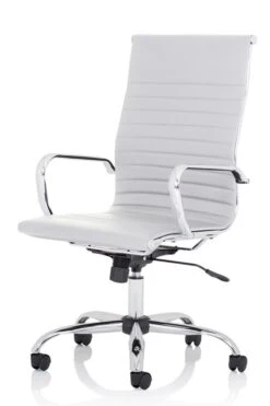Nola High Back White Executive Office Chair 9 Nola High Back White Executive Office Chair -Office Furniture Store nola 4