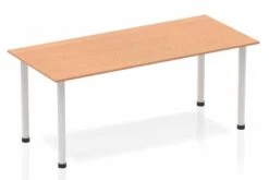 Norton Oak Straight Table Post Leg 8 Norton Oak Straight Table Post Leg -Office Furniture Store norton oak 1800 straight table post leg