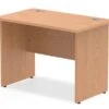 Norton Oak Small Panel Desk -Office Furniture Store norton oak panel end 1000