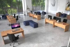 Norton Oak Return Cantilever Desk 8 Norton Oak Return Cantilever Desk -Office Furniture Store norton room 5