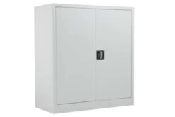 Mod White Steel 2 Door Cupboard 5 Mod White Steel 2 Door Cupboard -Office Furniture Store nova contract desk 52