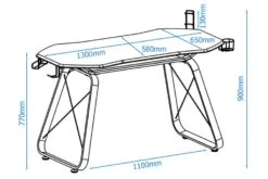 Oblivian Gaming Desk -Office Furniture Store oblivain gaming desk 5
