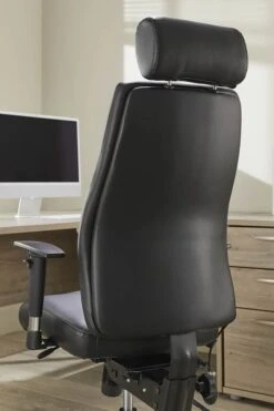 Onyx Leather Office Chair -Office Furniture Store onyx 5