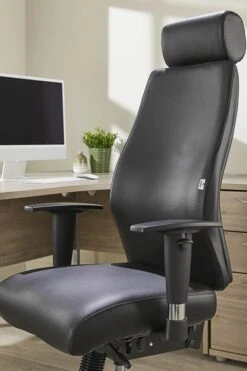 Onyx Leather Office Chair -Office Furniture Store onyx 6