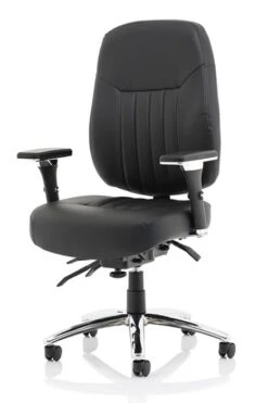 Barcelona Leather Office Chair -Office Furniture Store op000241 2