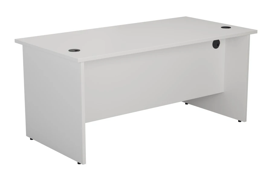Kestral White Rectangular Panel Desk 5 Kestral White Rectangular Panel Desk - Image 3