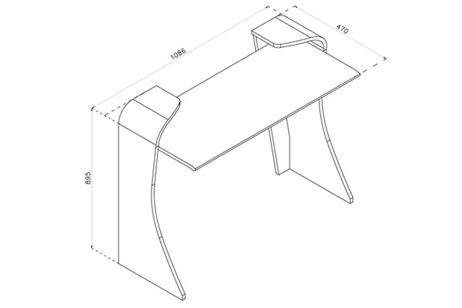 Oslo Desk 6 Oslo Desk - Image 4