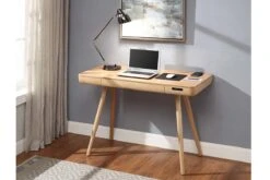 San Francisco Smart Executive Desk -Office Furniture Store pc709 san francisco smart speaker charging desk oak 7