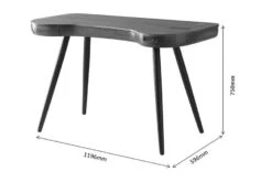 San Francisco Smart Desk -Office Furniture Store pc711 walnut 10