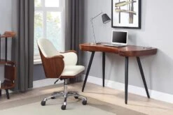 San Francisco Smart Desk -Office Furniture Store pc711 walnut 3