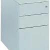 Steel Narrow Mobile 3 Drawer Pedestal