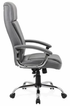 Penza Executive Leather Chair -Office Furniture Store penza grey 1