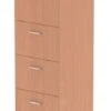 Price Point 4 Drawer Beech Filing Cabinet -Office Furniture Store price point beech 4 drawer filing cabinet