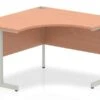 Price Point Beech Cantilever Corner Desk -Office Furniture Store price point beech call centre cantilever leg