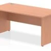 Price Point Rectangular Beech Panel End Desk -Office Furniture Store price point beech rectangular panel