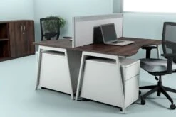 Ascend Mobile Two Drawer Pedestal -Office Furniture Store roomscene 9 2