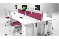 Domino Wave Cantilever Desk -Office Furniture Store roomshot 14