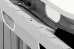 Aura Beam 8 Person Wave Bench Desk 16 Aura Beam 8 Person Wave Bench Desk -Office Furniture Store roomshot 3 4