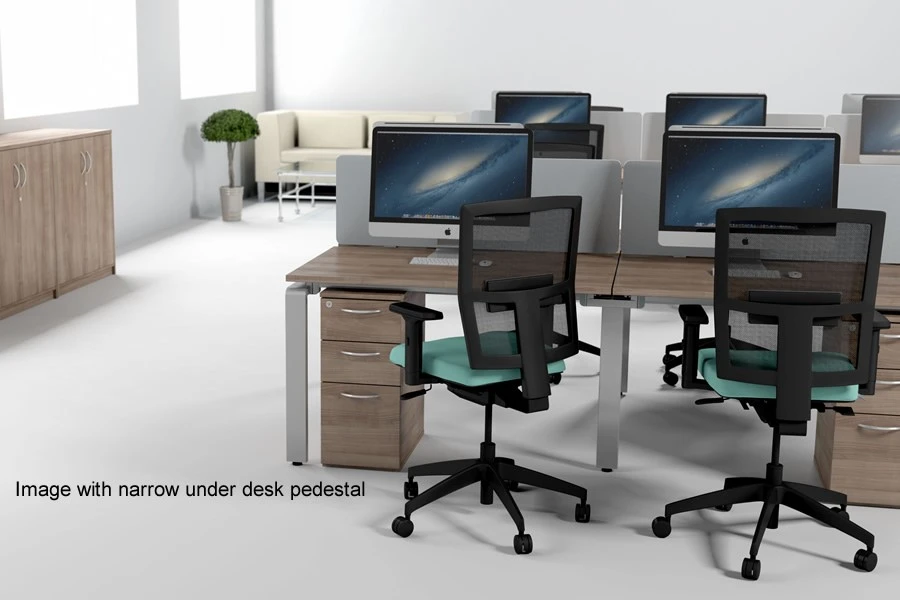 Aura Beam 4 Person Rectangular Bench Desk 6 Aura Beam 4 Person Rectangular Bench Desk - Image 4