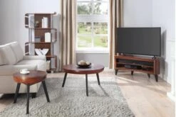 San Francisco Coffee Table -Office Furniture Store roomshot walnut 3