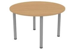 Thames Round Meeting Table -Office Furniture Store round meeting table light oak