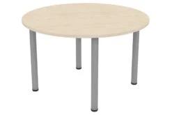 Thames Round Meeting Table -Office Furniture Store round meeting table maple