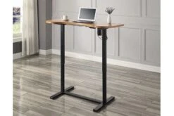San Francisco Adjustable Desk -Office Furniture Store san francisco height adjustable desk oak black 2