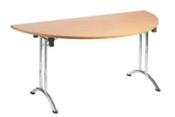 Thames Folding Semi Circular Table 7 Thames Folding Semi Circular Table -Office Furniture Store semi circular folding table