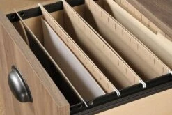 Riser Height Adjustable Desk -Office Furniture Store sit stand desk salt oak 14