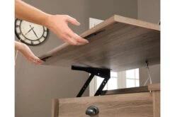 Riser Height Adjustable Desk -Office Furniture Store sit stand desk salt oak 5