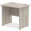 Gladstone Grey Oak Small Panel Desk -Office Furniture Store small panel rectangular desk