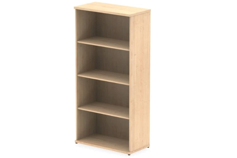 Solar Maple 1600mm Office Bookcase 3 Solar Maple 1600mm Office Bookcase