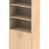 Solar Maple Open Shelf Cupboard