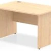 Solar Maple Rectangular Panel End Desk -Office Furniture Store solar maple rectangular panel end desk 1200mm