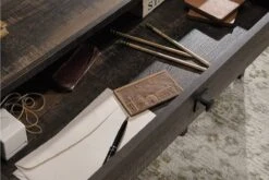 Steel Gorge Desk 33 Steel Gorge Desk -Office Furniture Store steel gorge desk carbon oak 8