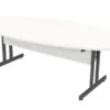 Avon Oval White Boardroom Table -Office Furniture Store table